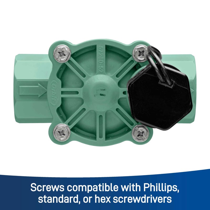 Orbit 57281 1" FPT L-Series Automatic Sprinkler Valve - Image 4